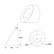 DECKHOME 5/16" Black 30° Angled Beveled Washer for Stair Posts - 20PCS