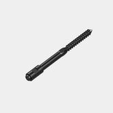 DECKHOME 1/8" Patented Black Swageless Lag Screws for Wood Posts - 10 Pairs