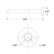 DECKHOME 1/8" Invisible Cable Railing Swage Tensioner Kit - 10 PCS