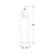 DECKHOME 8" Cable Cutter for 1/8" & 5/32" Stainless Steel Wire Rope