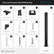 DECKHOME 36" Black Stainless Steel Stair Post - Top Mount (Angled)