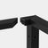 DECKHOME Black Stainless Steel Handrail Corner Connector - 2PCS